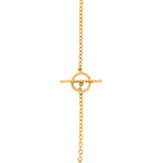 18K GOLD DIAMOND STAR OF DAVID LACE NECKLACE
