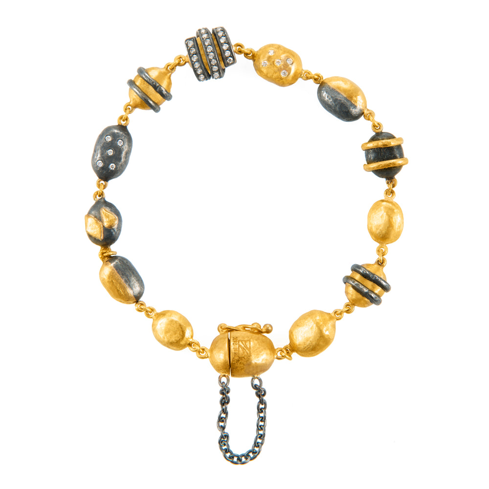 Link Bracelet | Handmade 24K Gold Fine Jewelry | GURHAN