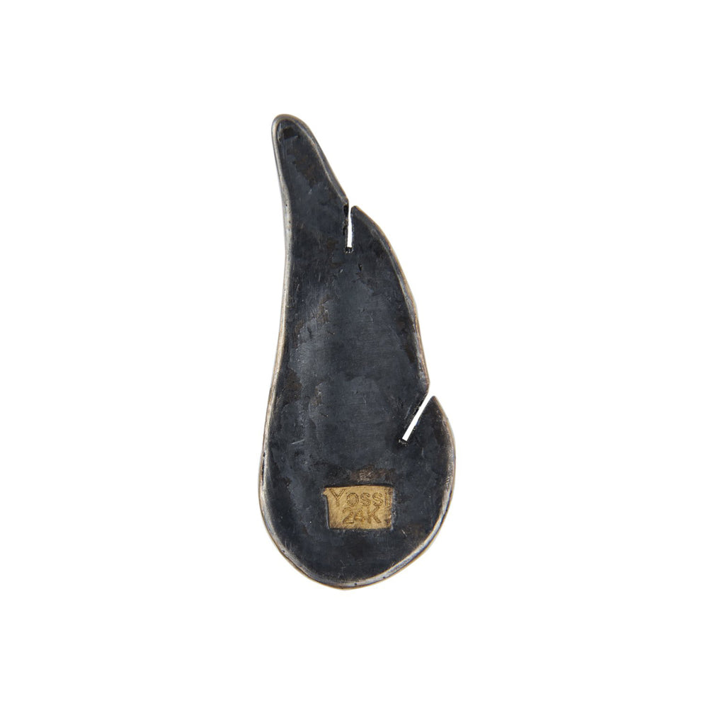 24K GOLD WING MICA PENDANT
