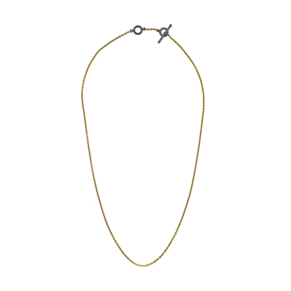 18K GOLD 16" CHAIN NECKLACE