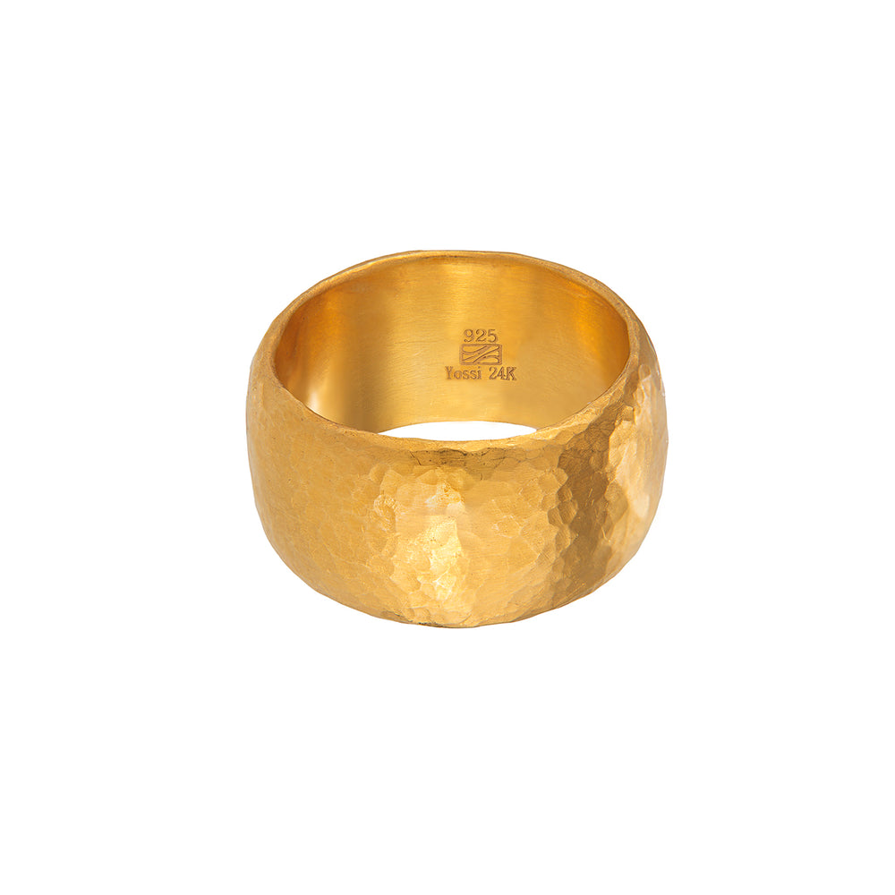 VERMEIL WIDE BAND RING
